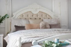 Arrediorg Letto matrimoniale provenzale king size 180x200 Princess 872