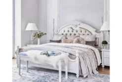 Arrediorg Letto matrimoniale provenzale king size 180x200 Princess 872