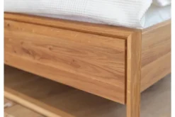 Arrediorg Letto moderno matrimoniale in naturale oliato 160X200