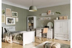 Arrediorg Letto shabby chic singolo pino massello 90x200