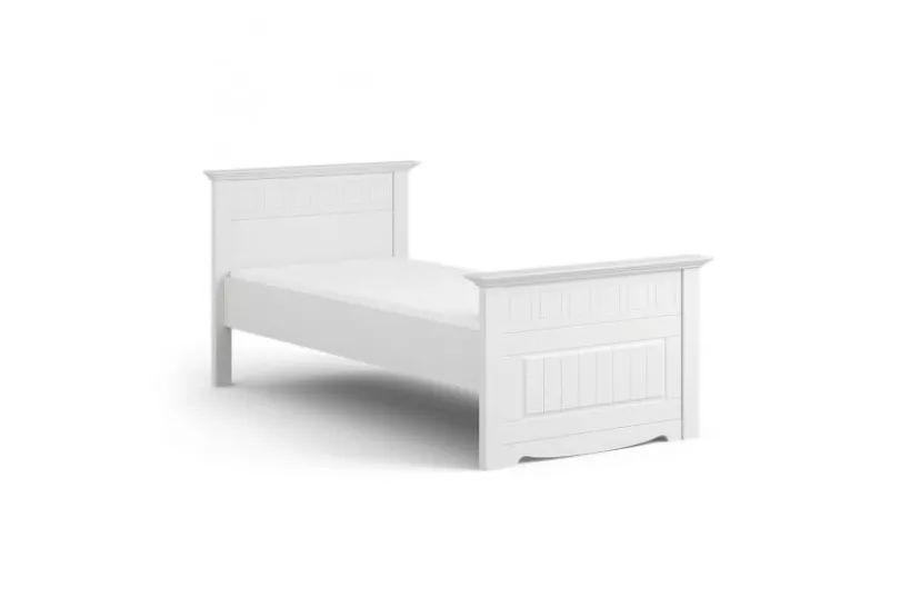 Arrediorg Letto shabby chic singolo pino massello 90x200