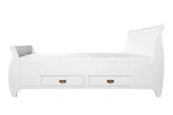 Arrediorg Letto shabby toscano in legno massello pino 180x200
