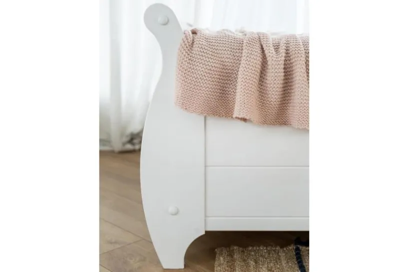 Arrediorg Letto shabby toscano in legno massello pino 180x200