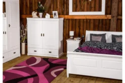 Arrediorg Letto shabby toscano in legno massello pino 180x200