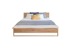 Arrediorg Letto 140x200 in rovere massello naturale oliato design moderno