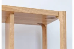 Arrediorg Libreria bassa in legno massello di oliato