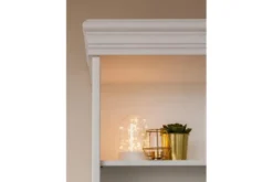 Arrediorg Libreria legno massello bianca stile shabby toscano