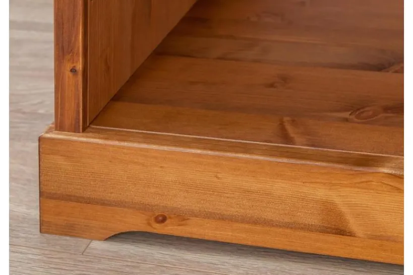 Arrediorg Libreria legno massello pino color stile shabby toscano