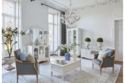 Arrediorg Madia porta TV stile provenzale bianco Princess 861