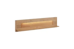 Arrediorg Mensola grande massello naturale illuminazione LED integrata