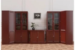 Arrediorg Mobile bar per ufficio o studio in stile classico PRESTIGE C645