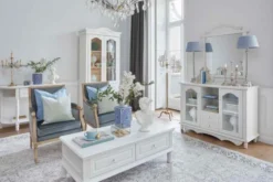 Arrediorg Mobile Buffet bianco stile provenzale Princess 882