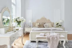 Arrediorg Panca fondo letto classica bianco BELLA 933