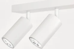 Arrediorg PLAFONIERA MODERNA BIANCA NEO W6