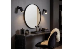 Arrediorg PLAFONIERA MODERNA NERA NEO W1