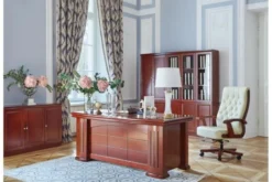 Arrediorg Poltrona ufficio pelle color Consul