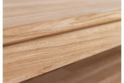 Arrediorg Porta TV con ripiano legno massello di naturale LED integrato