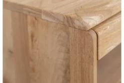 Arrediorg Porta TV con ripiano legno massello di naturale LED integrato