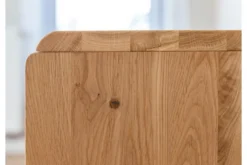 Arrediorg Porta TV con ripiano legno massello di naturale LED integrato