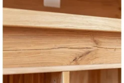 Arrediorg Porta TV con ripiano legno massello di naturale LED integrato