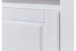Arrediorg Porta tv shabby pino massello bianco e tabacco