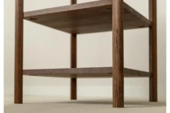 Arrediorg Scaffale a giorno moderno rovere massello