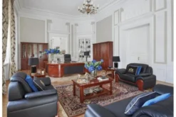 Arrediorg Scrivania angolare classica 280 cm PRESTIGE B810