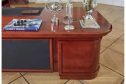 Arrediorg Scrivania angolare classica 280 cm PRESTIGE B810