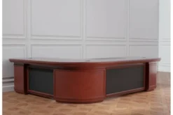 Arrediorg Scrivania angolare classica 280 cm PRESTIGE B810