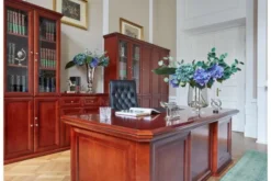 Arrediorg Scrivania direzionale classica da ufficio PRESTIGE B710 2,2 Metri