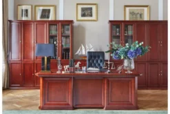 Arrediorg Scrivania direzionale classica da ufficio PRESTIGE B710 2,2 Metri