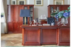 Arrediorg Scrivania direzionale classica da ufficio PRESTIGE B710 2,2 Metri
