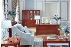 Arrediorg Scrivania direzionale in stile classico per ufficio PRESTIGE B620 1,7 Metri