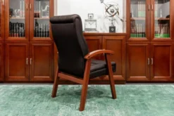 Arrediorg Sedia da conferenza classica pelle CONSUL