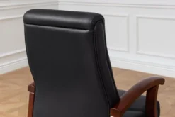 Arrediorg Sedia da conferenza Comforte in pelle