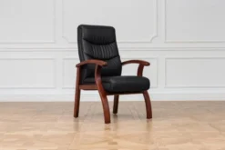 Arrediorg Sedia da conferenza Comforte in pelle