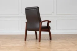 Arrediorg Sedia da conferenza Comforte in pelle