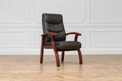 Arrediorg Sedia da conferenza Comforte in pelle