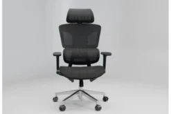 Arrediorg Sedia ergonomica ufficio nera ERGO OMEGA