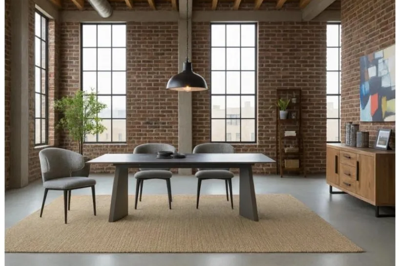 Arrediorg Sedia moderna in tessuto SERENE