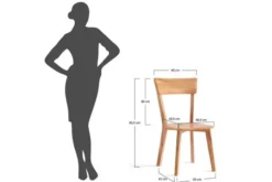 Arrediorg Set tavolo rotondo allungabile + 6 sedie in imbottite beige