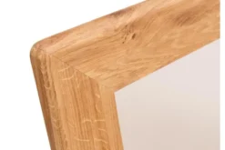 Arrediorg Specchio rettangolare cornice in massello naturale oliato