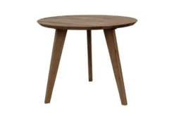 Arrediorg Tavolino da salotto rotondo rovere 50 cm ORBETELLO