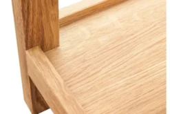 Arrediorg Tavolino piano incassato in legno naturale di oliato