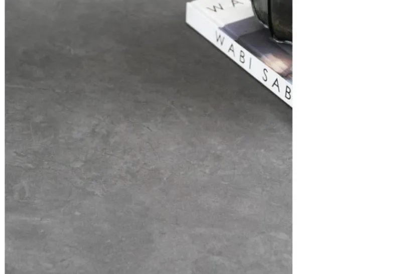 Arrediorg Tavolo allungabile 10 posti 160/240 cm effetto marmo grigio OBSIDIAN
