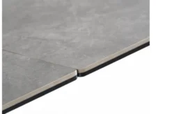 Arrediorg Tavolo allungabile 10 posti 160/240 cm effetto marmo grigio OBSIDIAN