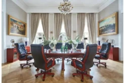 Arrediorg Tavolo conferenze in legno per ufficio PRESTIGE S610 4 Metri