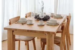 Arrediorg Tavolo da pranzo allungabile legno massello di da 180x90 a 270x90 GROSSI
