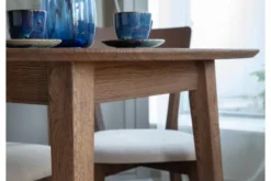 Arrediorg Tavolo rotondo allungabile da 110 cm a 160 cm rovere Orbetello