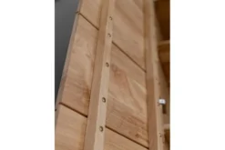 Arrediorg Vetrina alta 2 ante destra in legno naturale massello oliato
